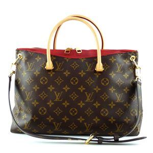 Louis Vuitton Palas BB Monogram Handbag Cerise